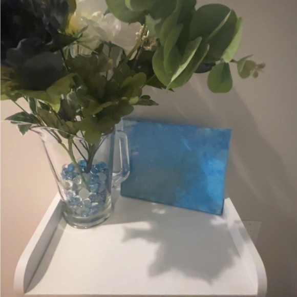 ONE OF A KIND Handmade Abstract on Canvas 8 x 10 Gorgeous Just see photos :) !! - Picture 9 of 13